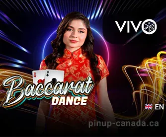 Damhsa Baccarat le Vivo